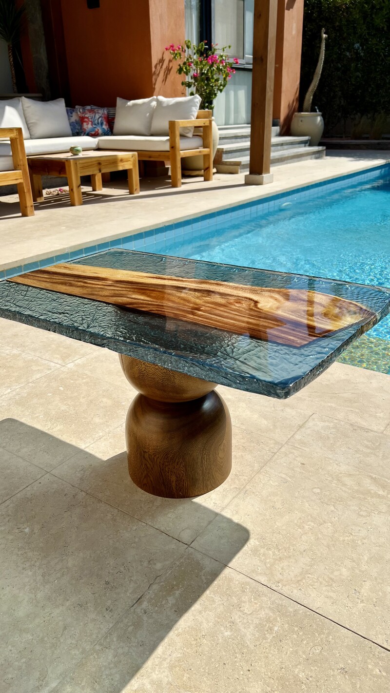 River and dining tables